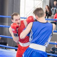 ФОТО: Гутман стал 11-кратным чемпионом Латвии по боксу