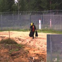 ФОТО. Провокация на границе: белорусские силовики помогли нелегалам пробраться через забор