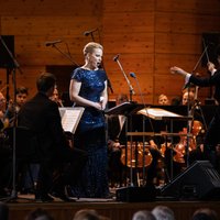 Foto: Ar Elīnas Garančas un 'Vīnes filharmoniķu' koncertu grezni noslēdzies 'Rīgas festivāls'