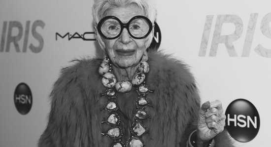 102 gadu vecumā mirusi dizainere un modes ikona Airisa Apfela