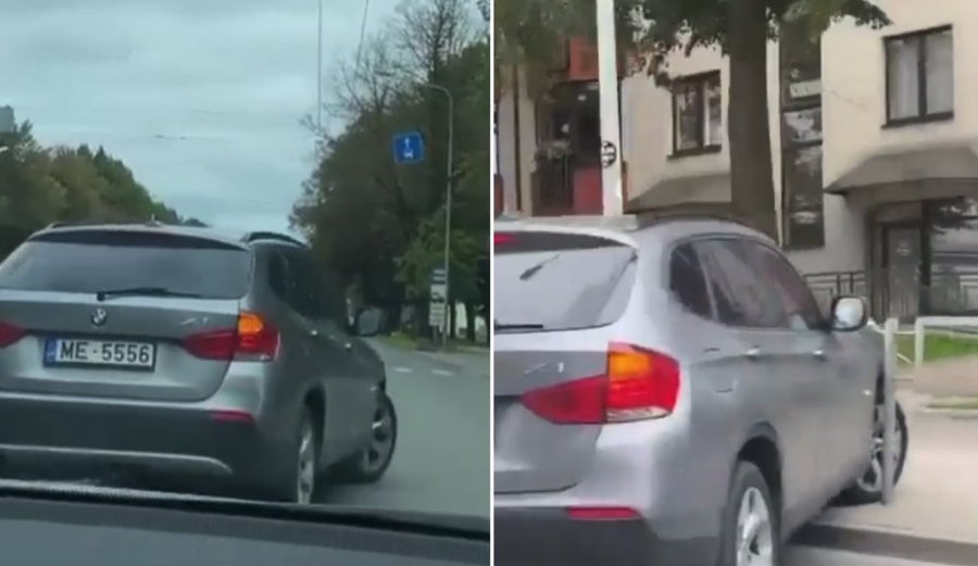 Въехала в bmw