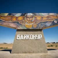 Foto: Krievijas kosmosa pilsētiņa Kazahstānas nekurienē Baikonura