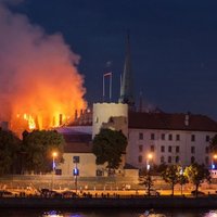 Дело о пожаре в Рижском замке передано в суд