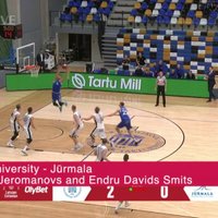Video: 'OlyBet' basketbola līgas pirmā TOP 5 zvaigzne - Endrū Šmits