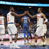 'Knicks' basketbolisti izcīna pirmo uzvaru kopš Porziņģa gūtās traumas