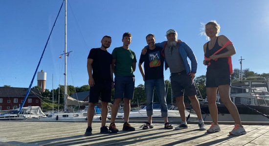 ФОТО. Из Вентспилса до шведского острова Эланд - Марис Молс продолжает свое путешествие на яхте в Америку