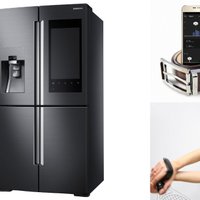 CES-2016: Samsung показала гибрид холодильника и смартфона, а также "умный" ремень