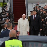 Папа Римский Франциск в Риге встретился с Вейонисом и побывал у памятника Свободы