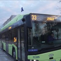 Новые электробусы Rīgas Satiksme на морозе не могут проехать весь маршрут без подзарядки