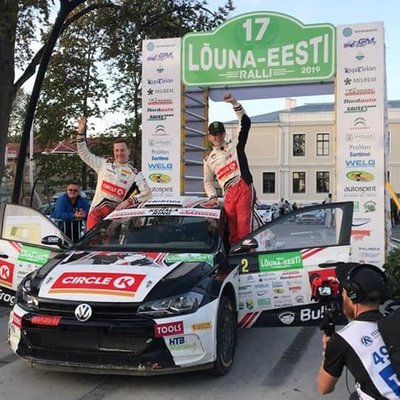 Astoņpadsmitgadīgais Solbergs uzvar Latvijas čempionātā rallijā