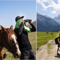 Ar riteni pa Kirgizstānu, piedzīvojot medības ar ērgli. Viestura izaicinošais ceļojums