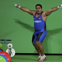 ВИДЕО: Никогда не унывающий олимпиец из Кирибати