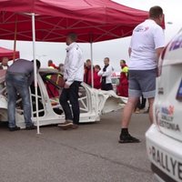 Video: ERČ 'auto24 Rally Estonia 2014' rīkotāji izmēģina pēcavārijas glābšanas operāciju