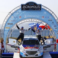 Video: 'Peugeot 208T16' savā sacīkšu debijā uzvar Akropoles rallijā