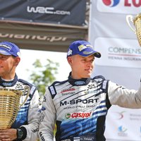 Igaunija atkal uz pjedestāla WRC rallijā