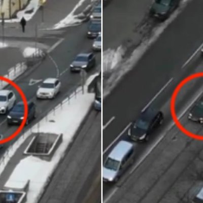 Video: Policija ar drona palīdzību Rīgā pieķer 11 agresīvos braucējus