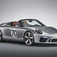 'Porsche' savā jubilejā prezentējis '911 Speedster' rodsteru