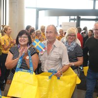 Reportāža: Durvis ver tirdzniecības milža 'IKEA' veikals Rīgā