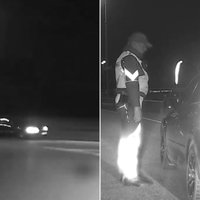Video: Ventspilī 'Mazda' vadītājs pieķerts, traucoties ar ātrumu 124 km/h