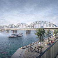 Sāk jaunā 'Rail Baltica' dzelzceļa tilta būvniecību; naudas pietiek tikai daļai