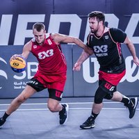'Rīgas' 3x3 basketbolisti uzvar abās spēlēs un Rijādas "Masters' turnīrā iekļūst ceturtdaļfinālā