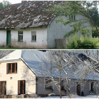 ФОТО. До и после: как выглядит получивший вторую жизнь старинный сельский дом в Видземе