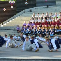 Foto: XI Latvijas skolu un jaunatnes dziesmu un deju svētku ieskandināšanas koncerts Jēkabpilī