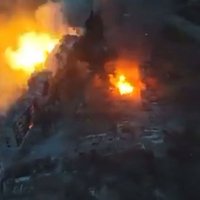 Video: Okupanti grauj jau smagi cietušo Bahmutu