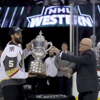Video: NHL jaunpienācēja 'Golden Knights' netic lāstiem un māņticībai
