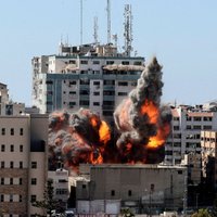 Израиль разрушил в Газе башню, в которой размещались бюро иностранных СМИ