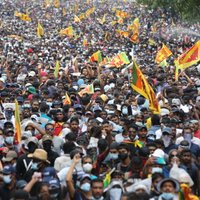 Массовые протесты в Шри-Ланке: митингующие ворвались в резиденцию президента