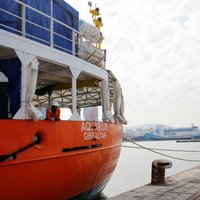 Uz migrantu glābšanas zonu Vidusjūrā atkal dosies kuģis 'Aquarius'