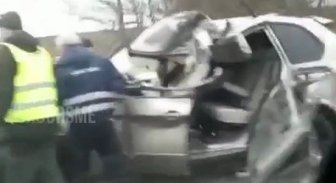 Pie Salaspils smagi avarējušā 'BMW X5' vadītājs bijis alkohola reibumā