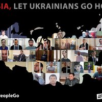 'Ļaujiet maniem ļaudīm iet': Ukraina atgādina par politieslodzītajiem Krievijā