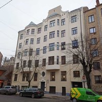 Par 165 tūkstošiem eiro veikta Ģertrūdes ielas ēkas fasādes renovācija