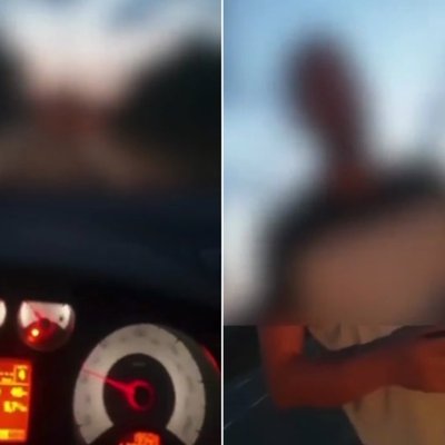 Video: Aculiecinieks Apšuciemā seko dzērājšoferim un aiztur viņu līdz ierodas policija