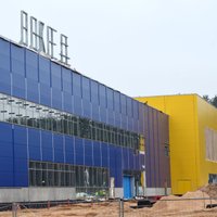 ФОТО: строительство рижской IKEA идет полным ходом
