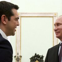 Putins piedāvā palīdzēt Grieķijai, privatizējot tās uzņēmumus