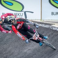 Štrombergs triumfē BMX riteņbraukšanas sacensībās Latvijas IV Olimpiādē