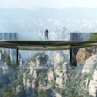 Avatara kalnos būvēs pasaulē pirmo neredzamo tiltu