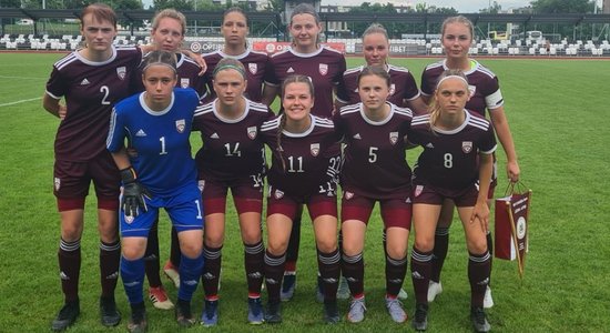 Arī U-19 futbolistes ar graujošu panākumu sāk Baltijas kausu