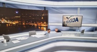 ВИДЕО: Шеф Госполиции Рукс оказал помощь телеведущей в прямом эфире