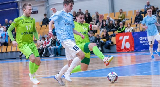 Latvijas telpu futbola čempionāts: 'Riga Futsal Club' – 'Jēkabpils Lūši/ Ošukalns'. Video tiešraide