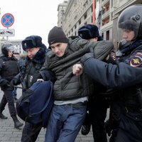 Maskavā aizturēti vairāk nekā 260 protestētāji