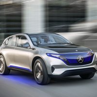 'Mercedes' parādījis 'Tesla Model X' potenciālo konkurentu