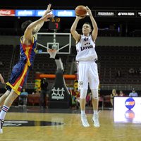 Латвийские баскетболисты выиграли у вице-чемпионов турок
