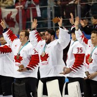 Канадские хоккеисты получили бронзовые медали Олимпийских игр в Пхенчхане