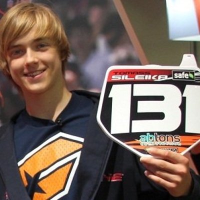 Tomass Šileika kļūst par Itālijas vicečempionu motokrosā