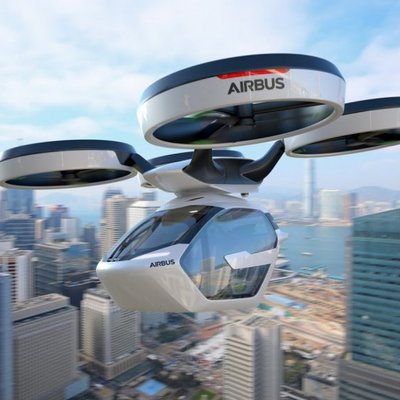 'Airbus' prezentējis sava lidojošā elektromobiļa prototipu