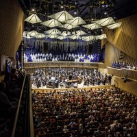 Foto: Nedēļas nogalē atklāta jaunā Ventspils koncertzāle 'Latvija'